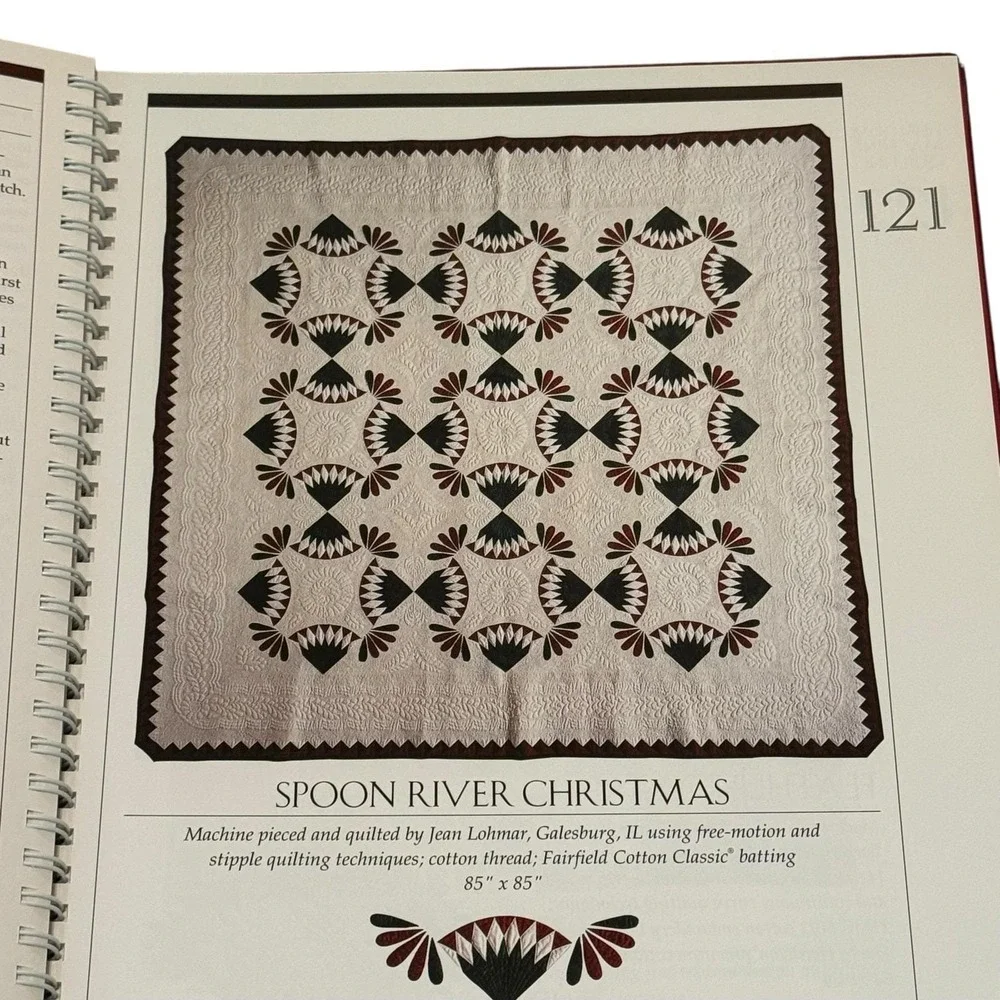 Heirloom Machine‎ Quilting Harriet Hargrave Hardcover Revised Expanded Spiral
